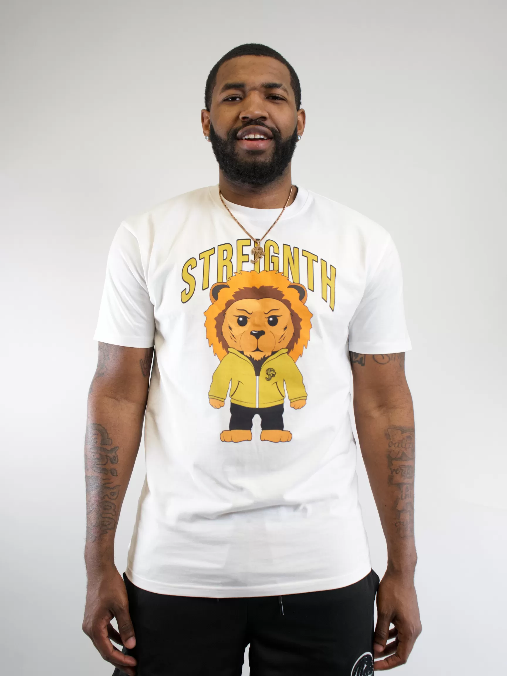 BABY LION DEBUT TEE - WHITE