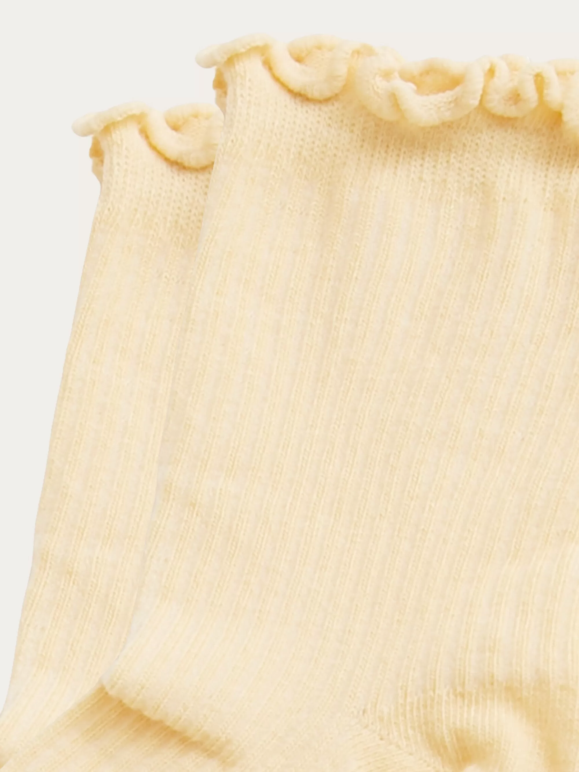 Babylock edge rib socks - GOTS/Vegan - Impala