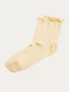 Babylock edge rib socks - GOTS/Vegan - Impala