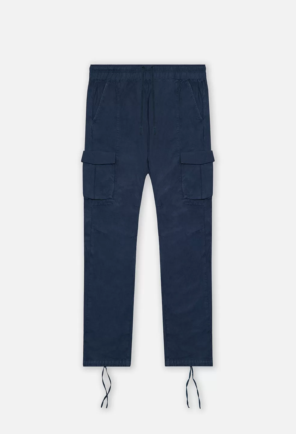 Back Sateen Cargo Pants / Navy