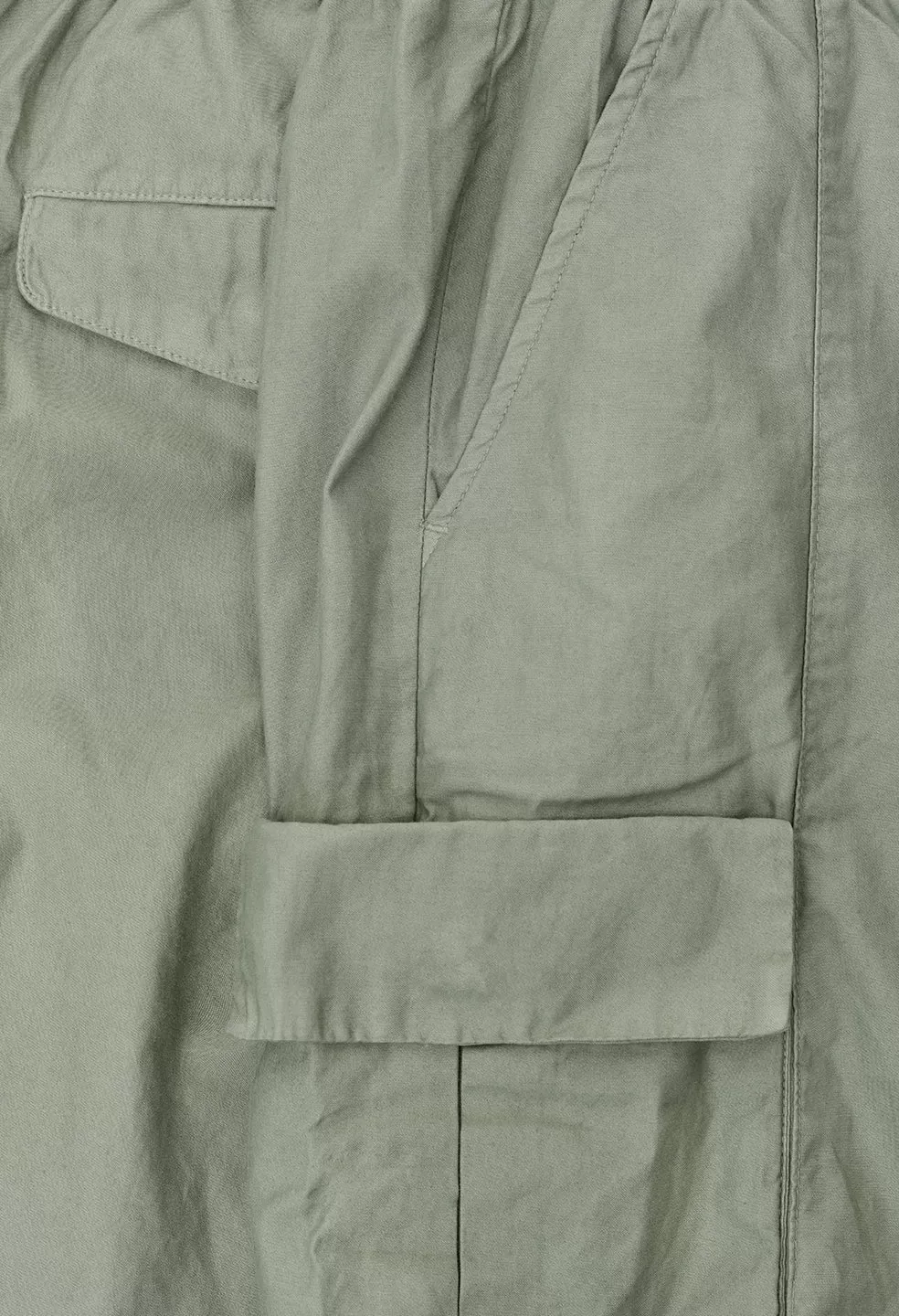 Back Sateen Cargo Pants / Sage