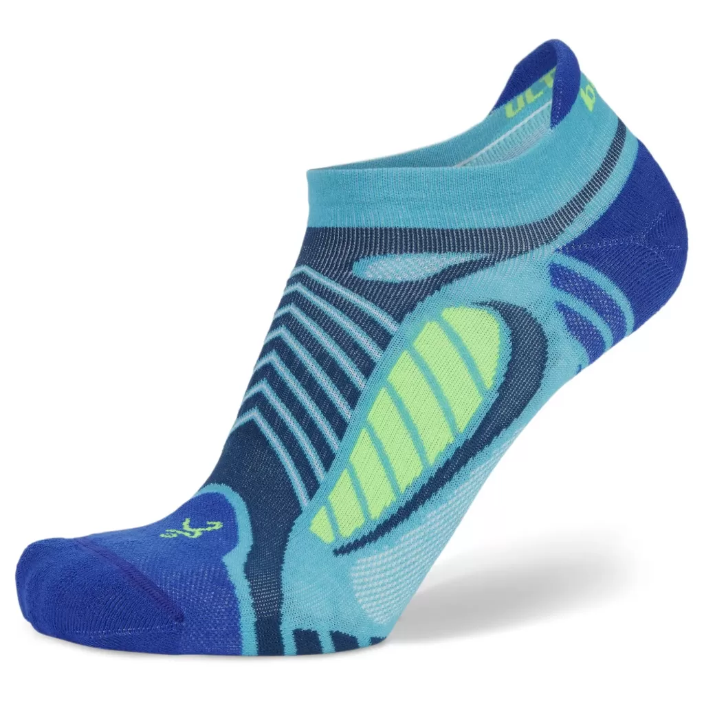 Balega Hidden Ultralight No Show Socks - Blue Radiance