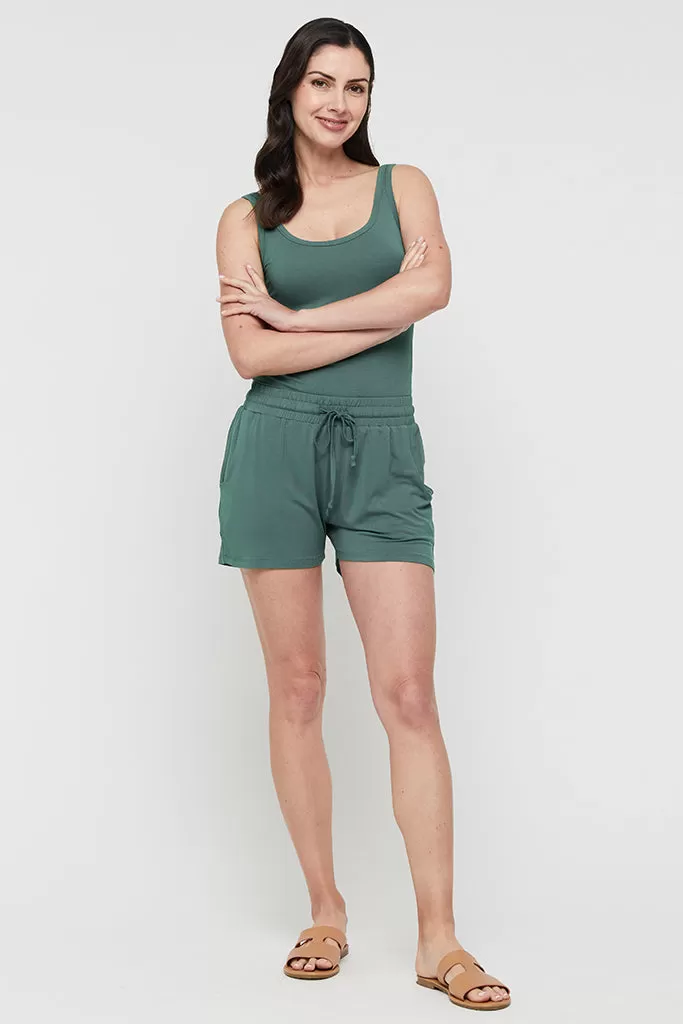 Bamboo Shorts - Silver Pine