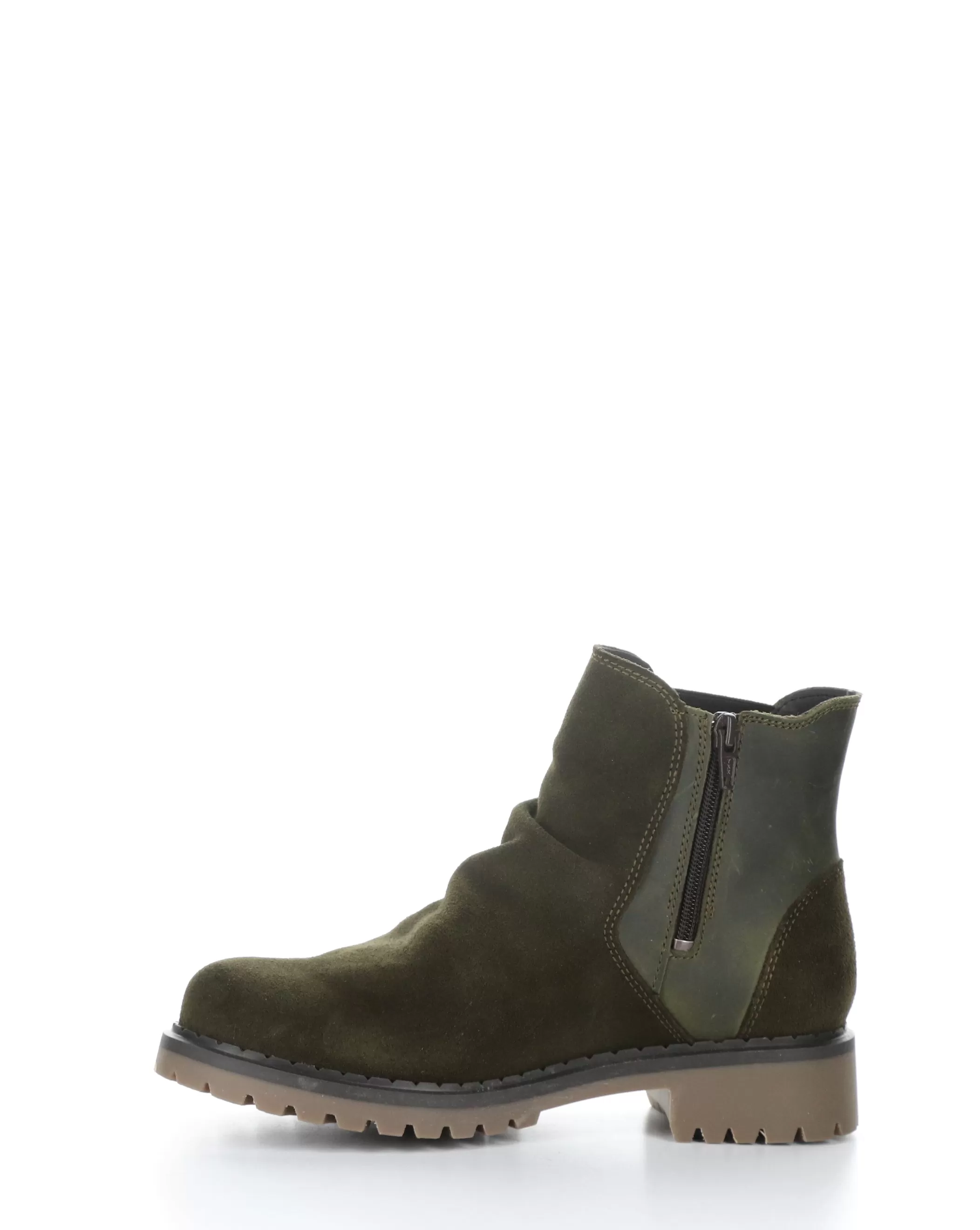 BARB OLIVE Elasticated Boots