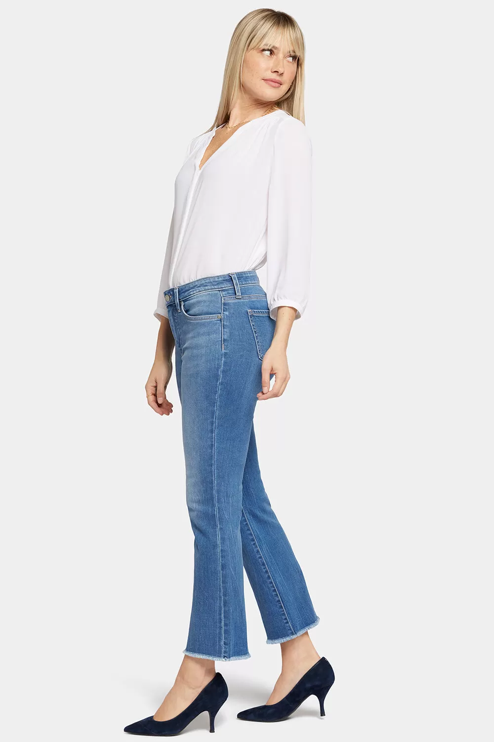 Barbara Bootcut Ankle Jeans - Fairmont