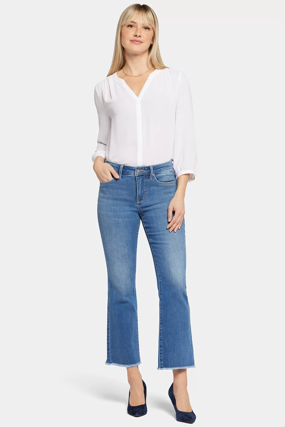 Barbara Bootcut Ankle Jeans - Fairmont