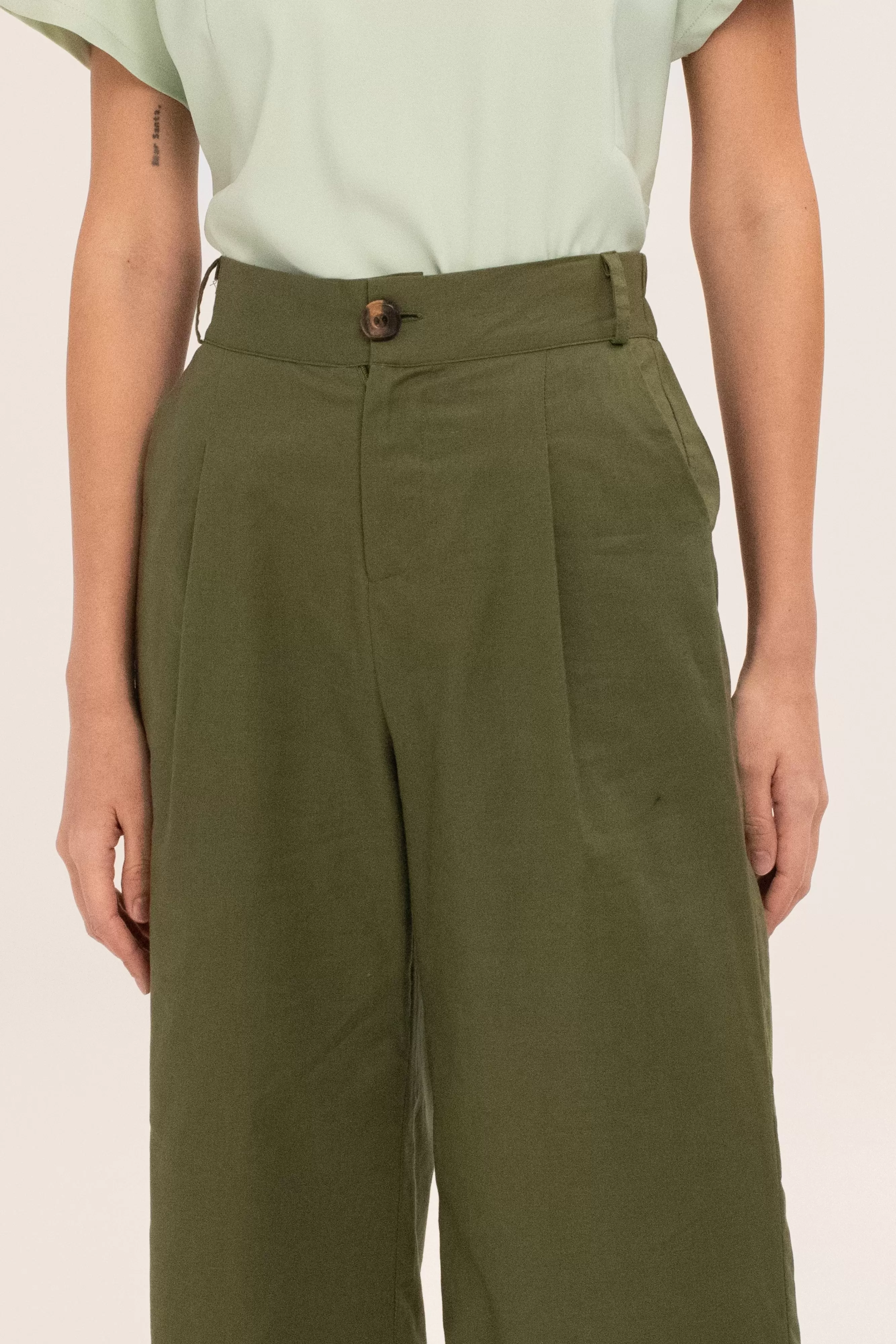 Barbara Culottes in Green