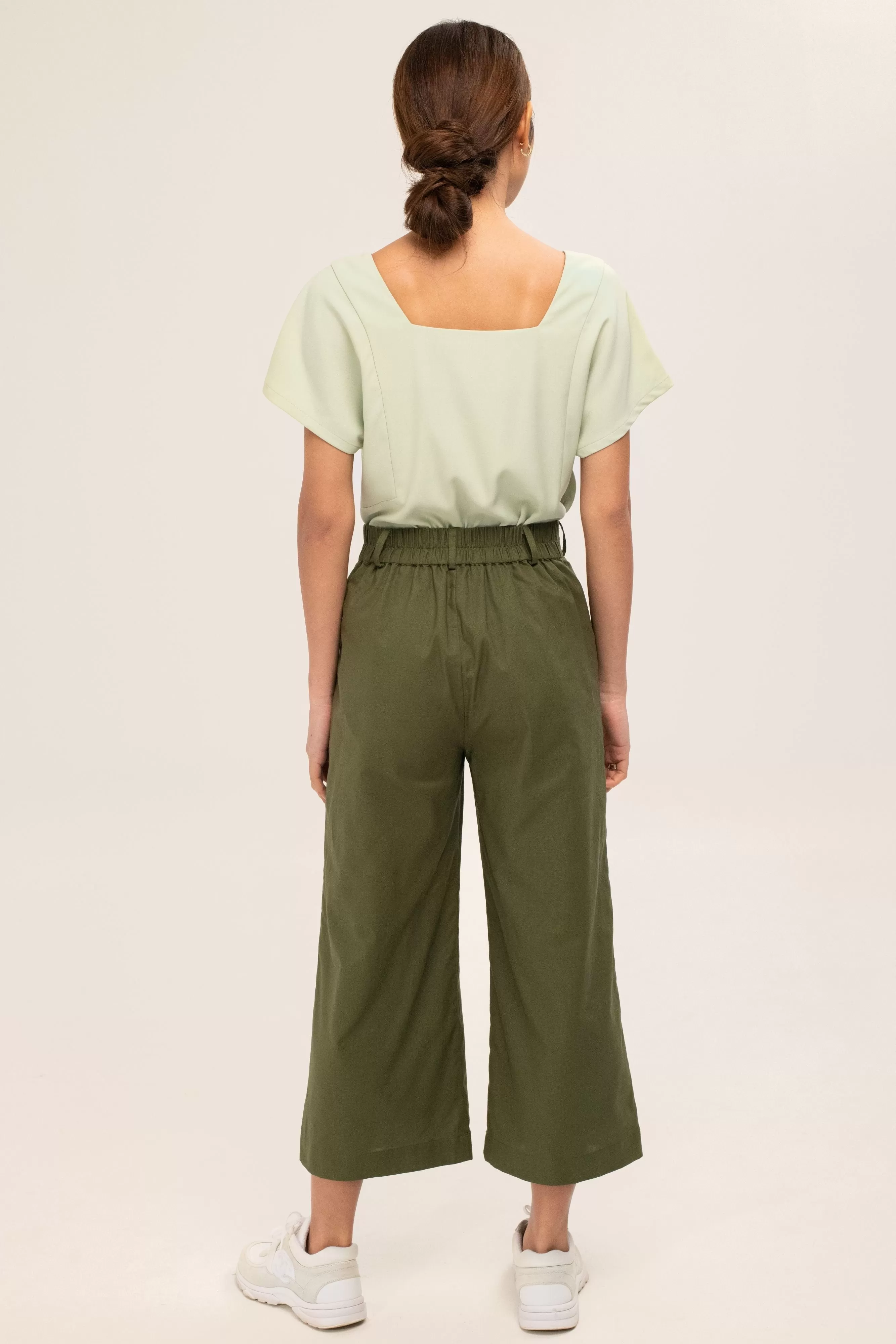 Barbara Culottes in Green