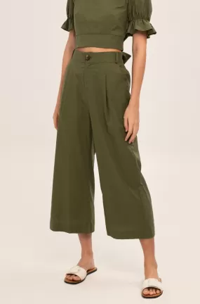 Barbara Culottes in Green