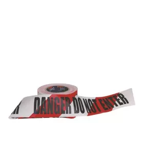 Barricade Tape - 100m x 75mm DANGER DO NOT ENTER Print