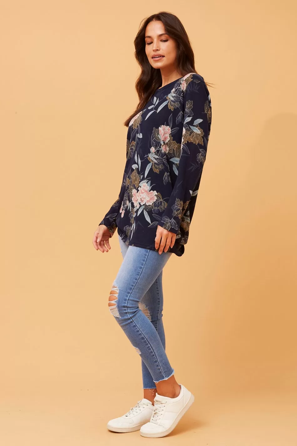 BEAU FLORAL TOP