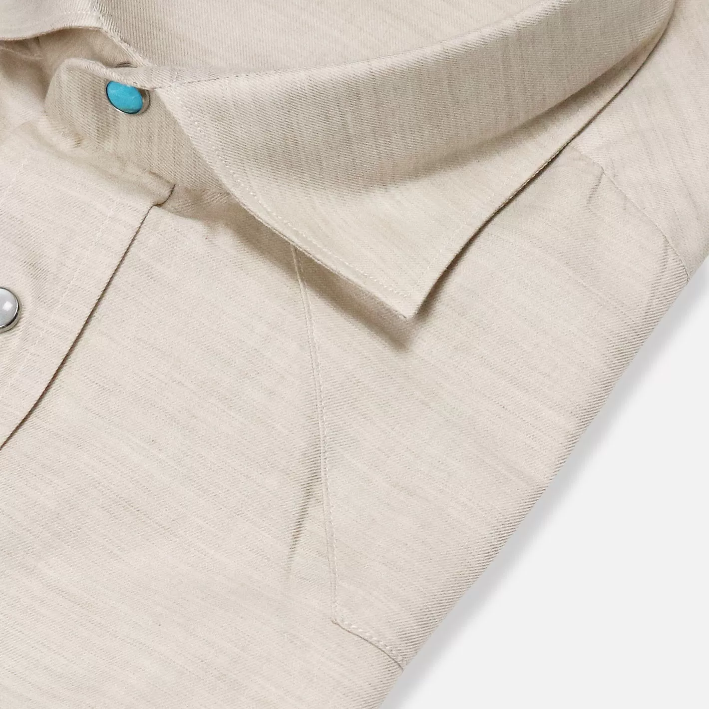 Beige Cotton Cashmere Rodeo Shirt