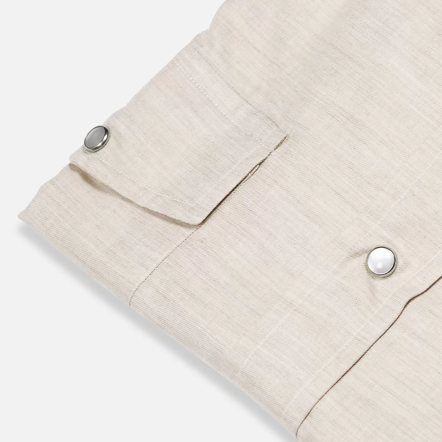 Beige Cotton Cashmere Rodeo Shirt