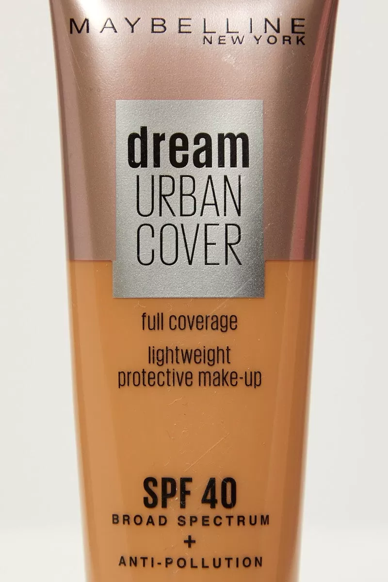 Beige Maybelline Dream Urban Foundation Soft Tan