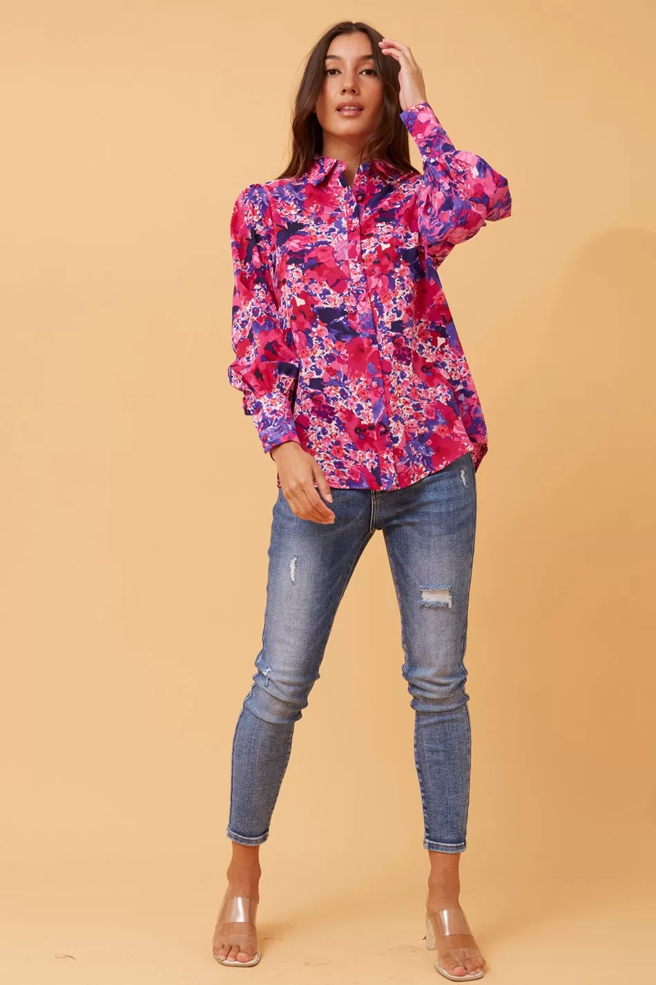 BELLE FLORAL SHIRT