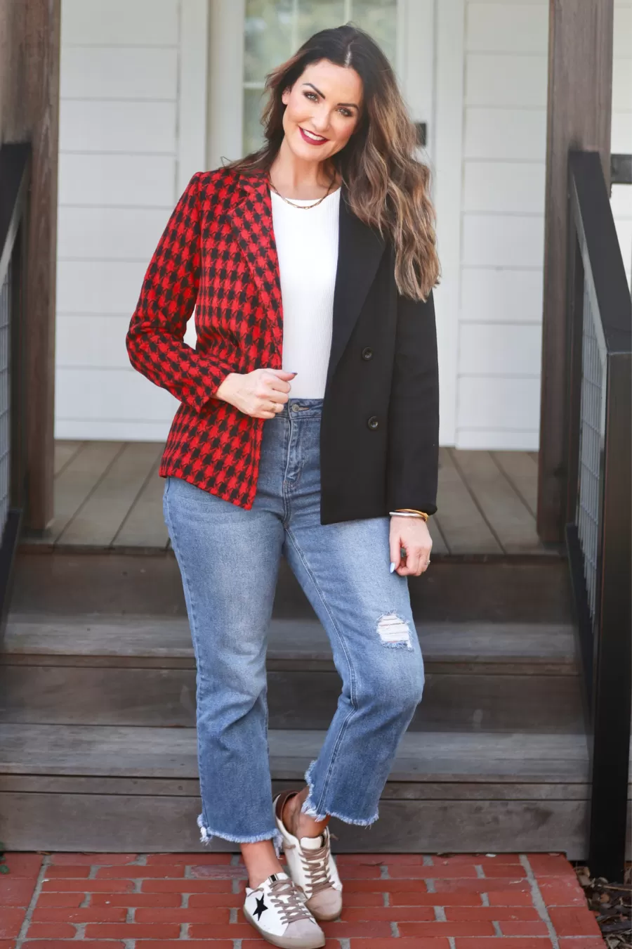 Bennett Buffalo Plaid Blazer