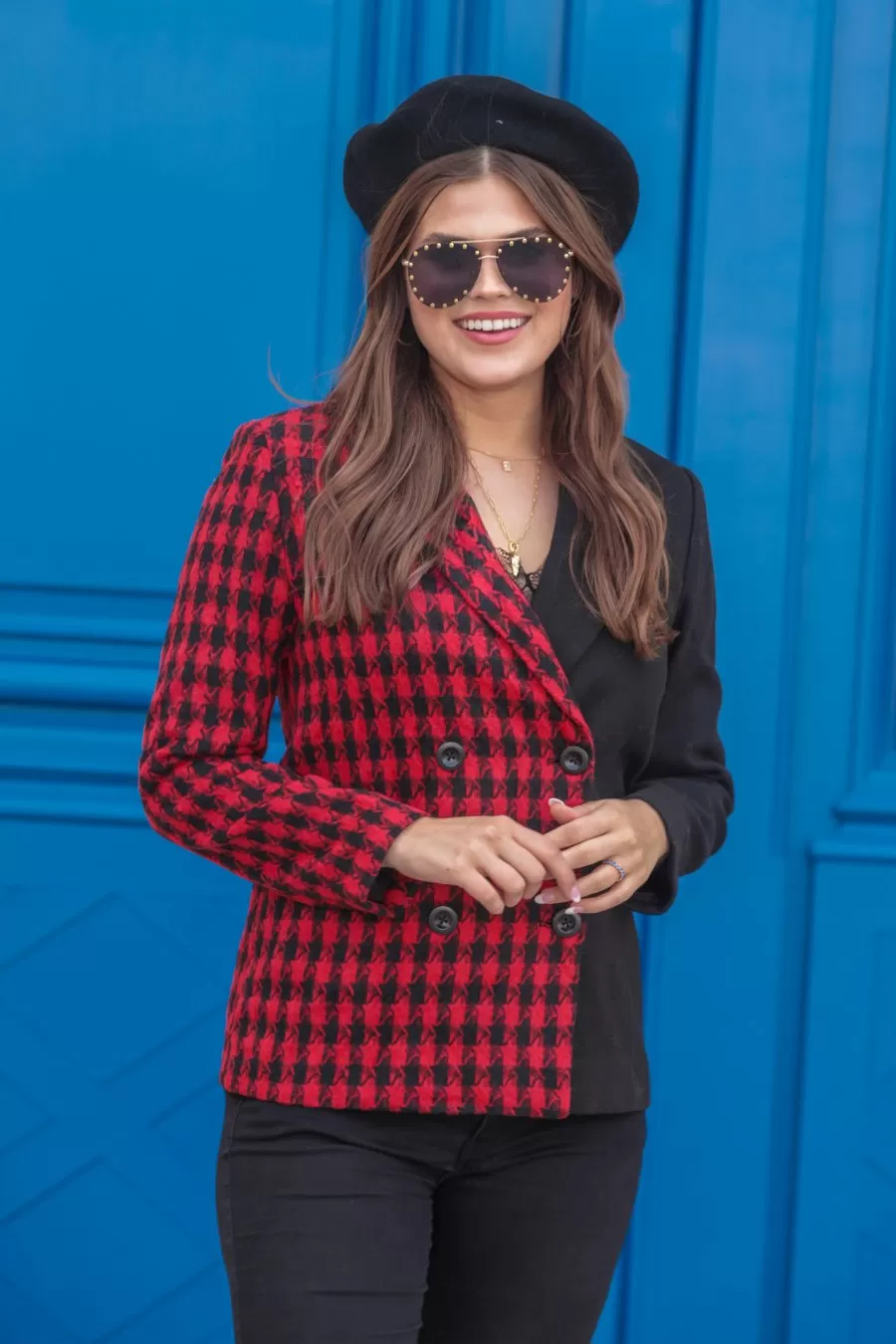 Bennett Buffalo Plaid Blazer