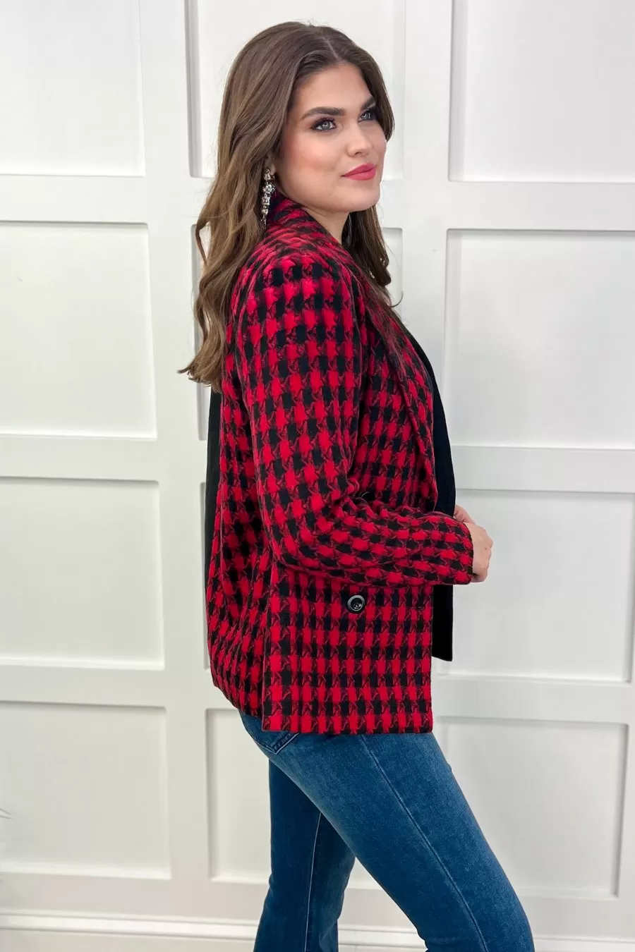 Bennett Buffalo Plaid Blazer