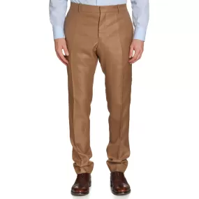 BERLUTI Paris Tan Wool Blend Slim Fit Chino Pants EU 50 NEW US 34