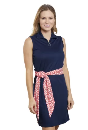 Bermuda Sands Dress S/less Mixie Navy Tide