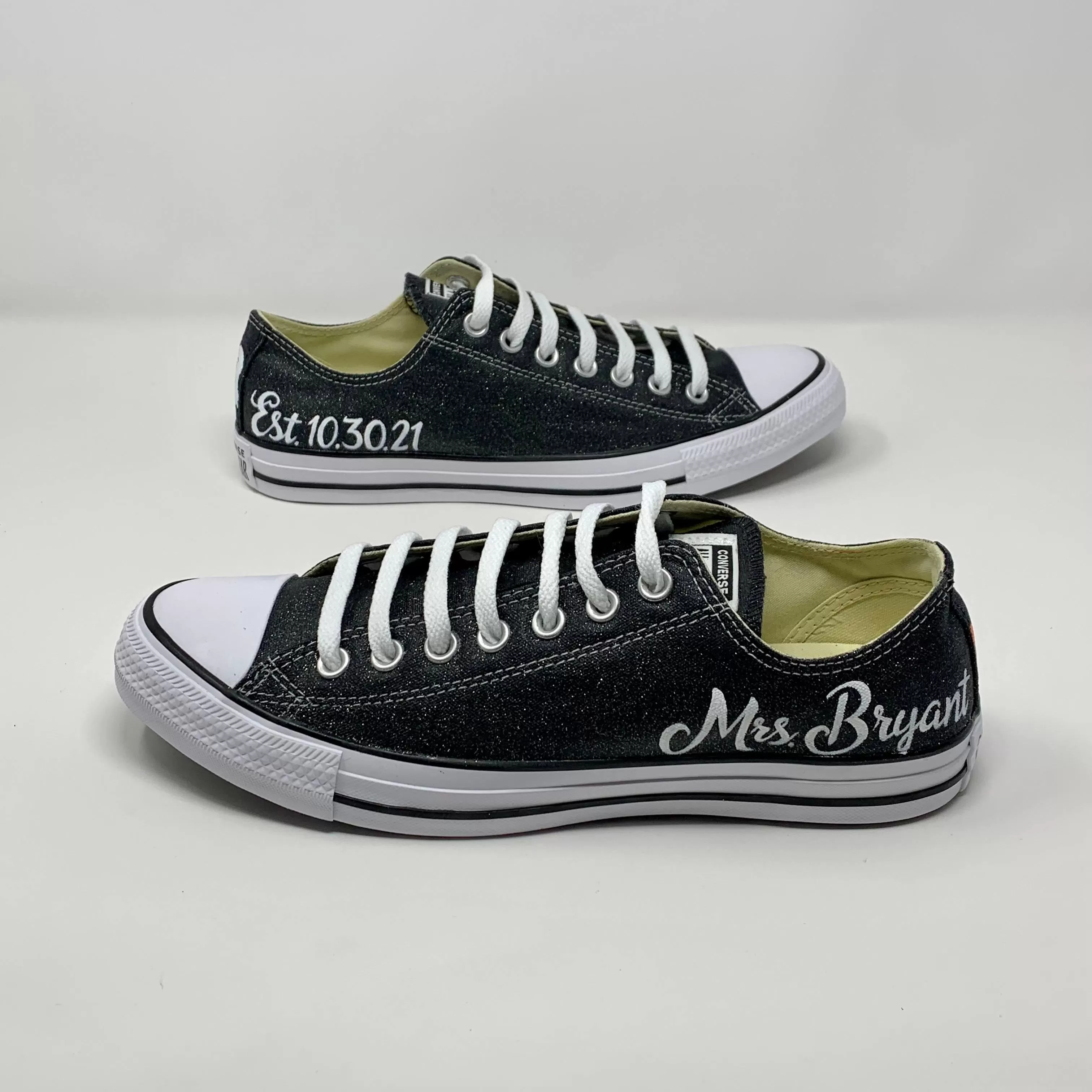 Black Bridal Converse