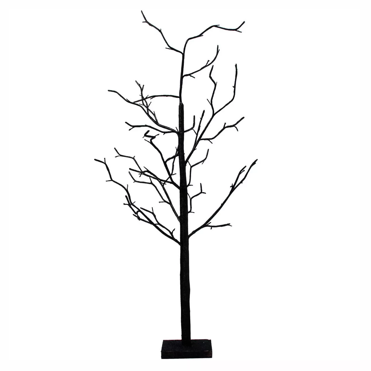 Black Glitter Decorative Tree