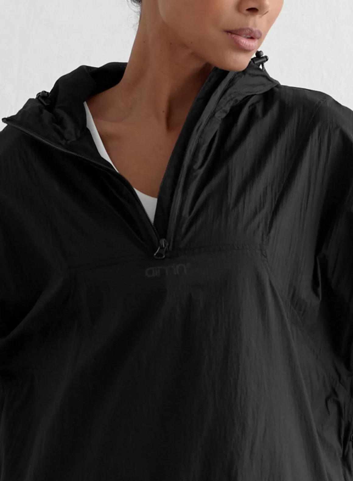 Black Lightweight Anorak