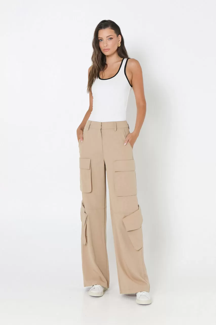 Blane Cargo Pants | Camel