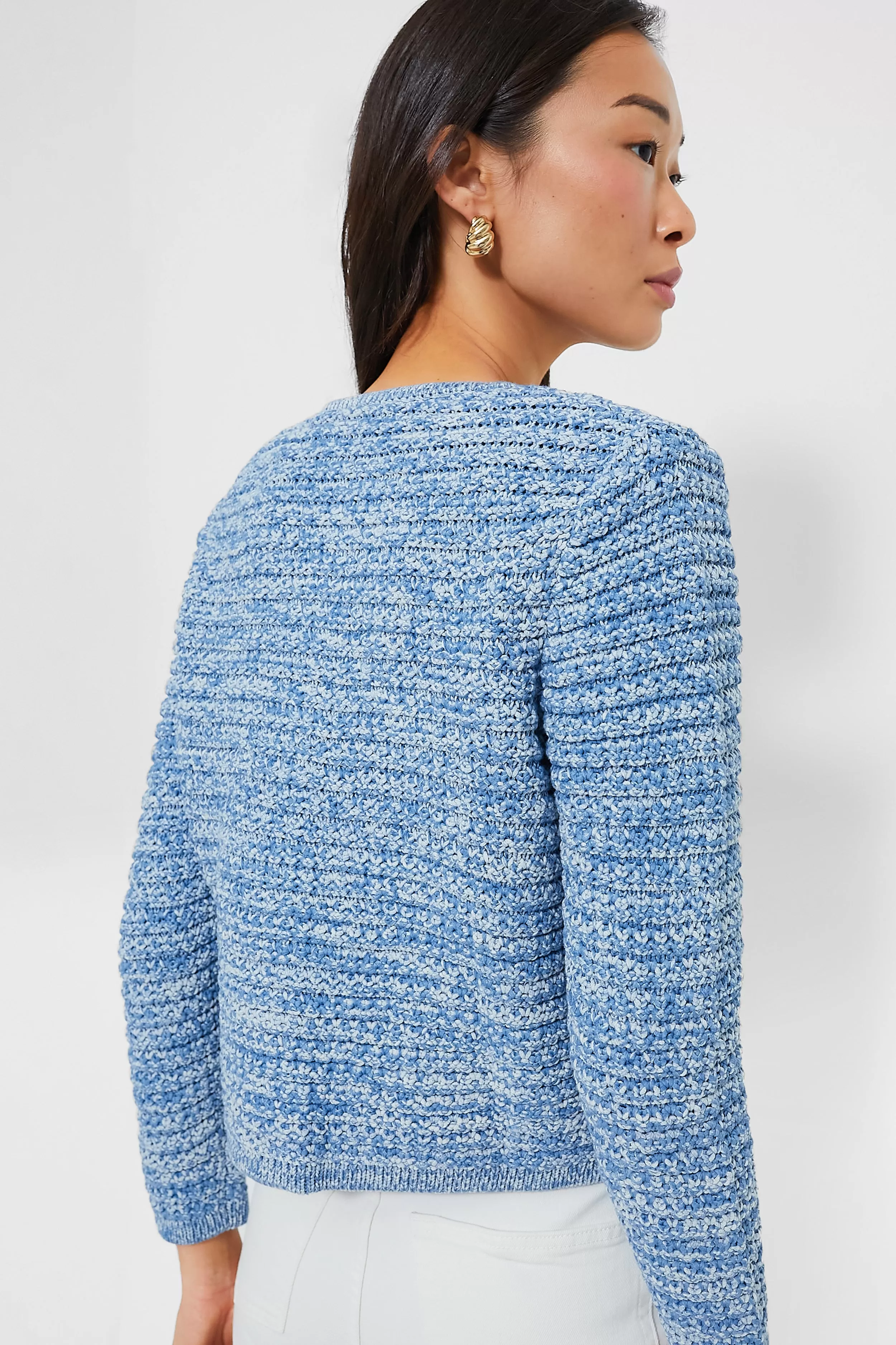 Bleu Guspa Cardigan