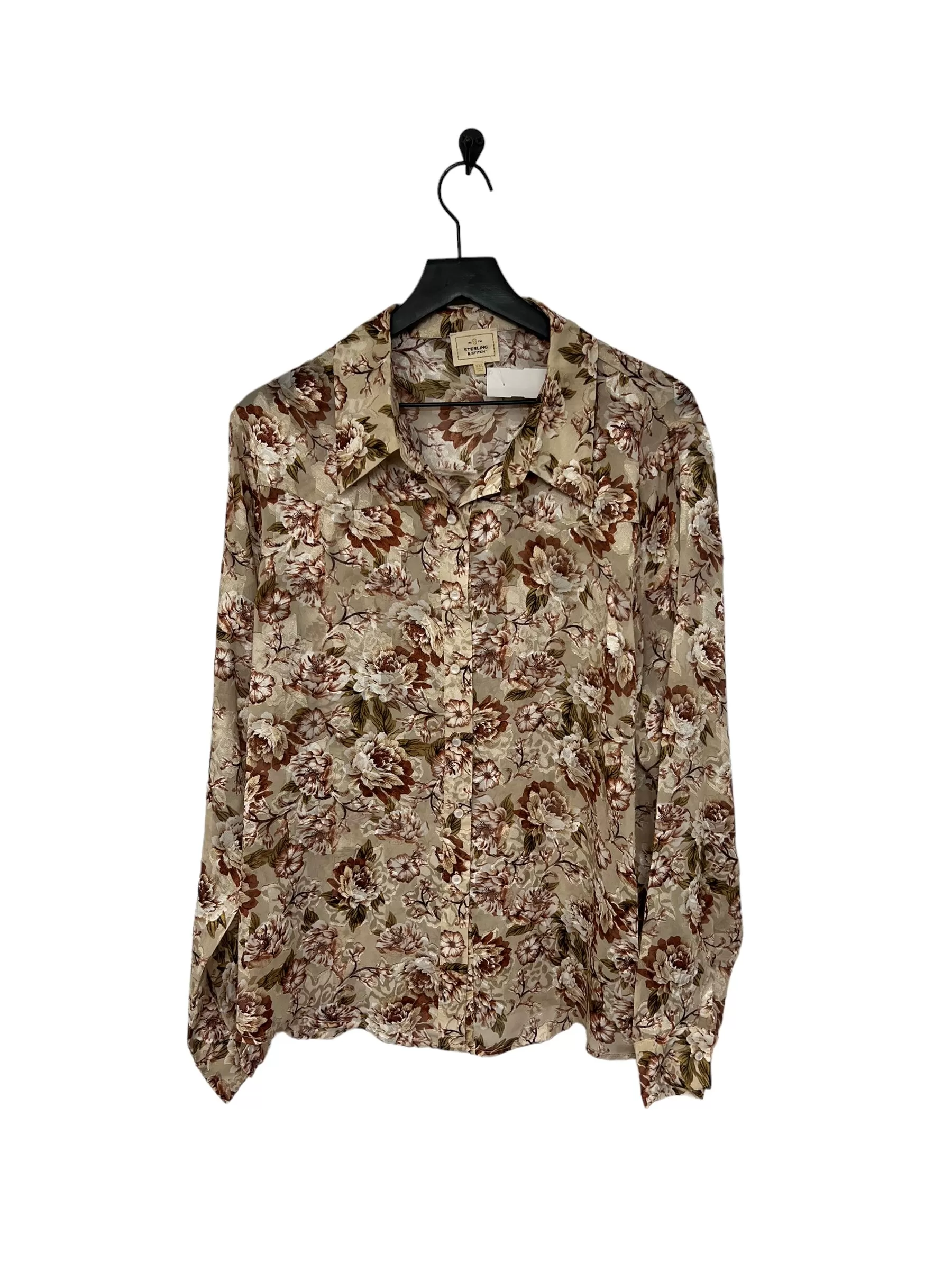 Blouse Long Sleeve By Clothes Mentor  Size: Xxl