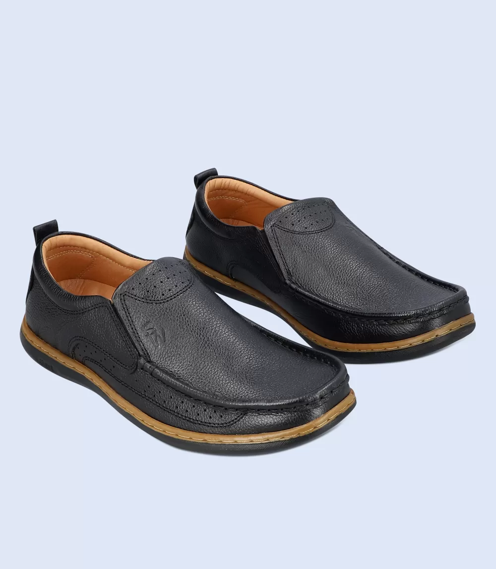 BM5273-BLACK-Men Comfort Life Style Shoes