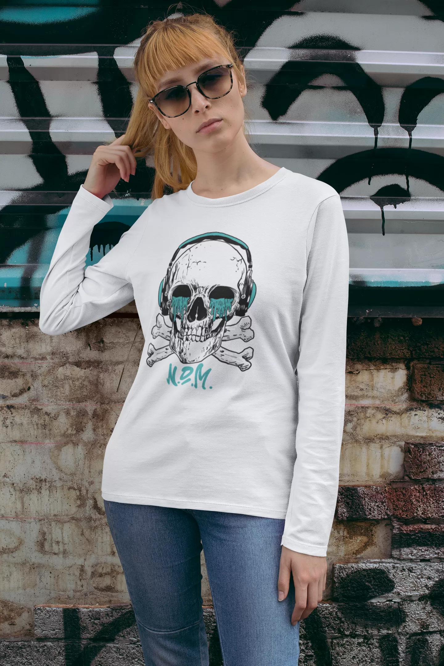 Bone Drip Unisex Long Sleeve