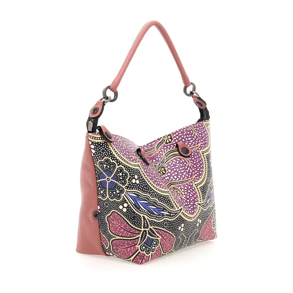 Borsa Donna a Mano con Tracolla GABS G3 PLUS Holiday in Pelle stampa Africa Medium