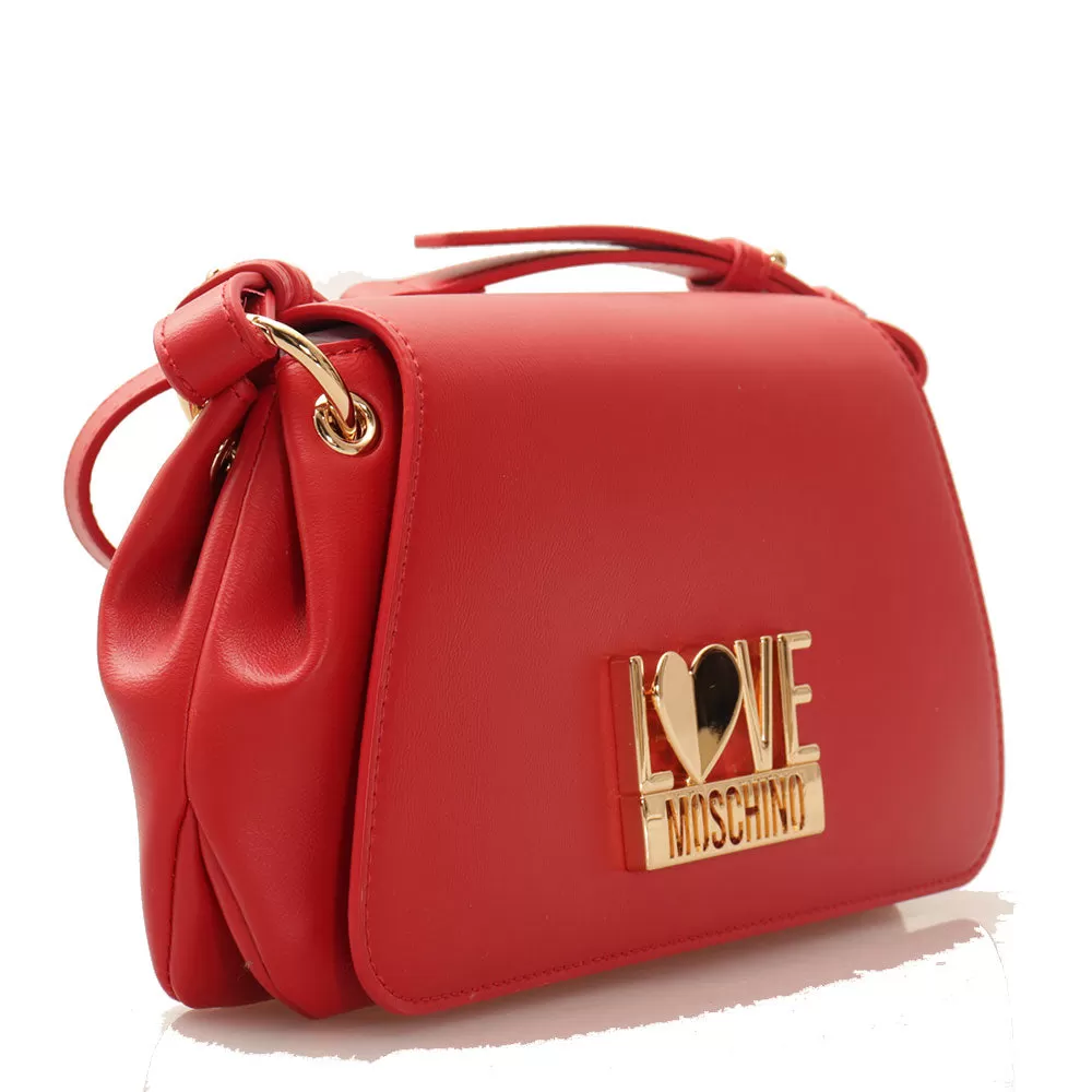 Borsa Donna a Spalla LOVE MOSCHINO linea Wanderlust Rosso JC4027