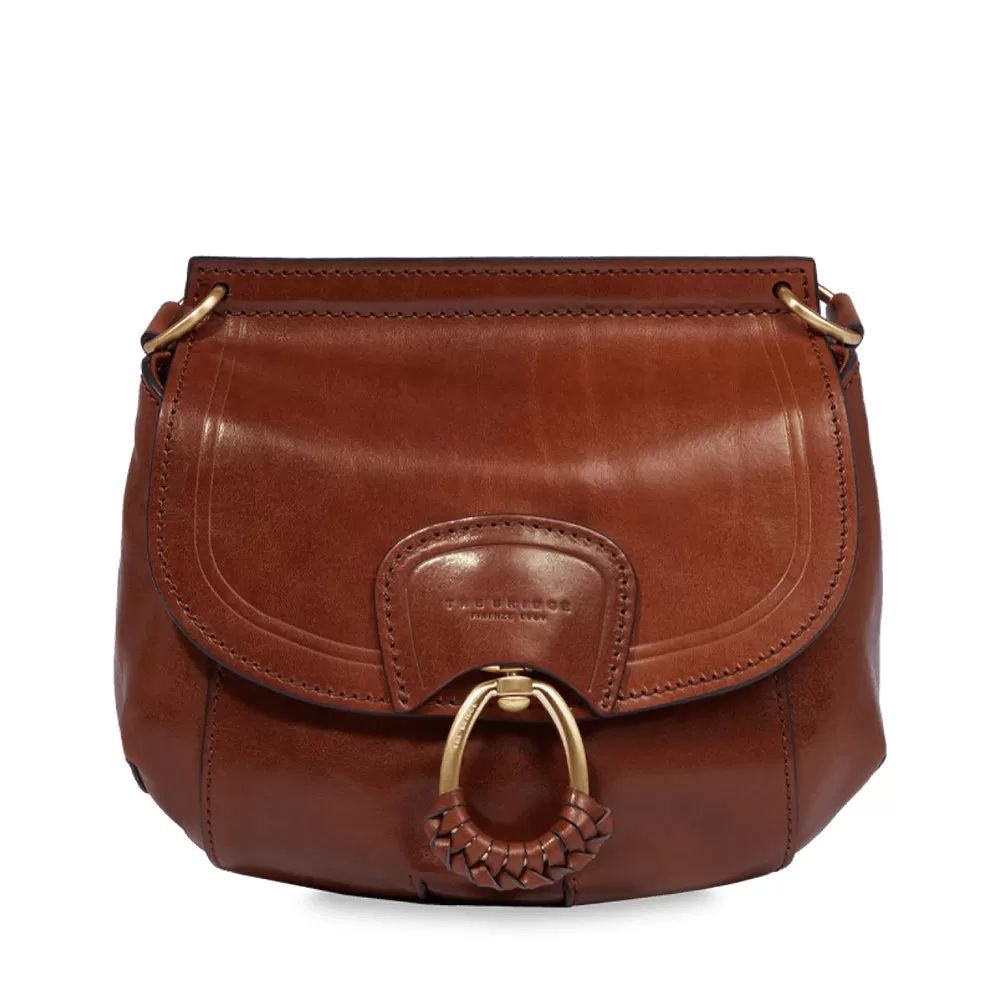 Borsa Donna a Tracolla THE BRIDGE linea Erica in Pelle Marrone