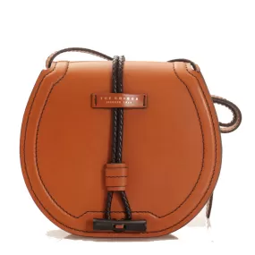 Borsa Donna Media a Tracolla THE BRIDGE in Pelle color Cognac linea Panzani Wow