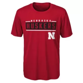 Boys' Nebraska Huskers Youth Amped Up T-Shirt