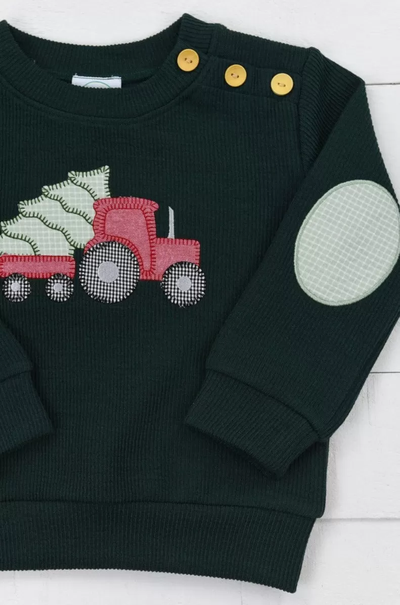 Boys Tractor Sweater Only