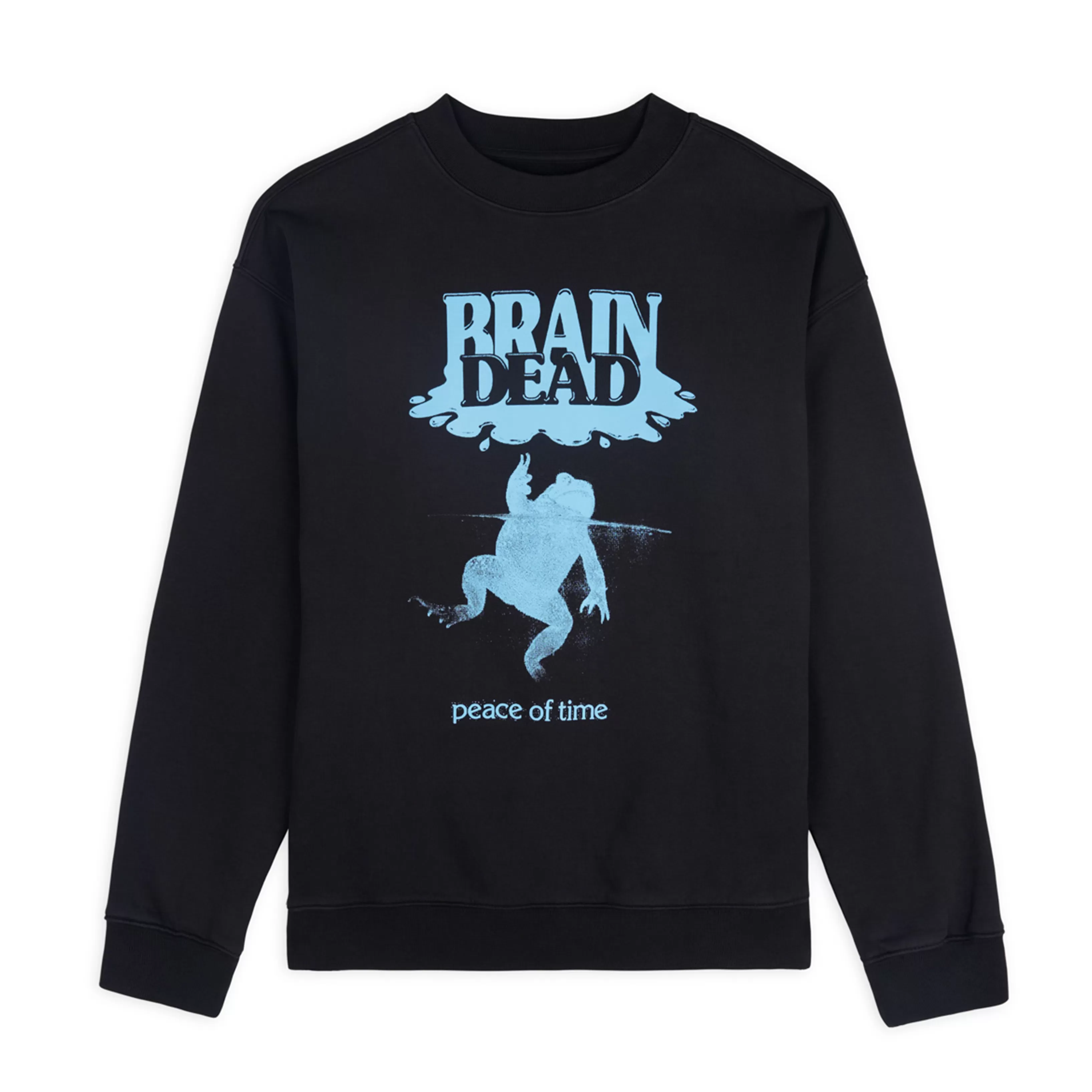 Brain Dead Peace Of Time Crew Sweat