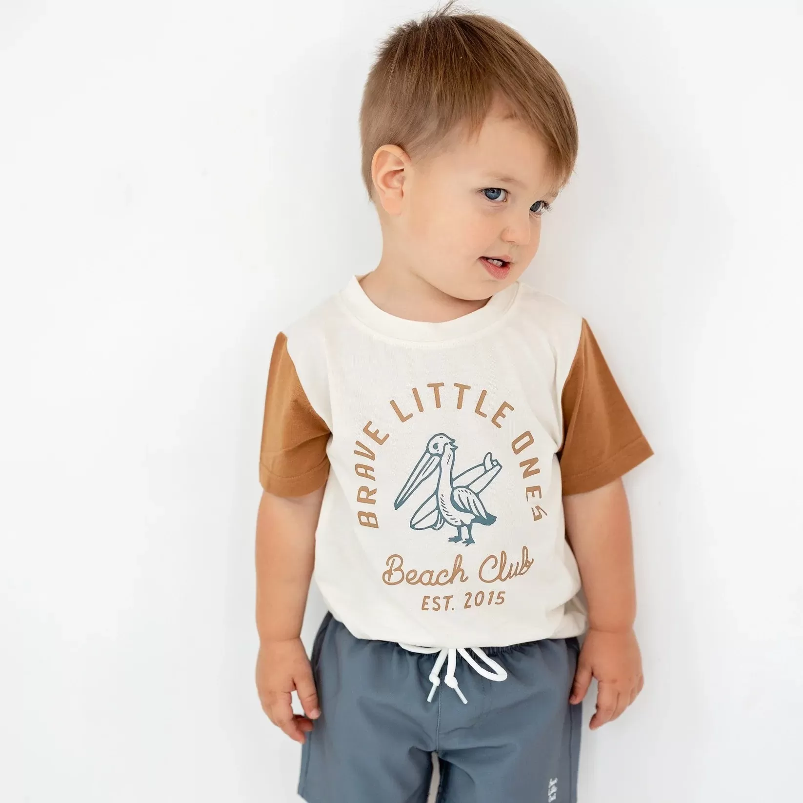 Brave Little Ones - Pelican Beach Club Shirt