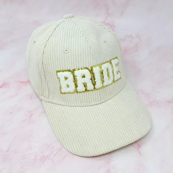 Bride Corduroy Ball Cap