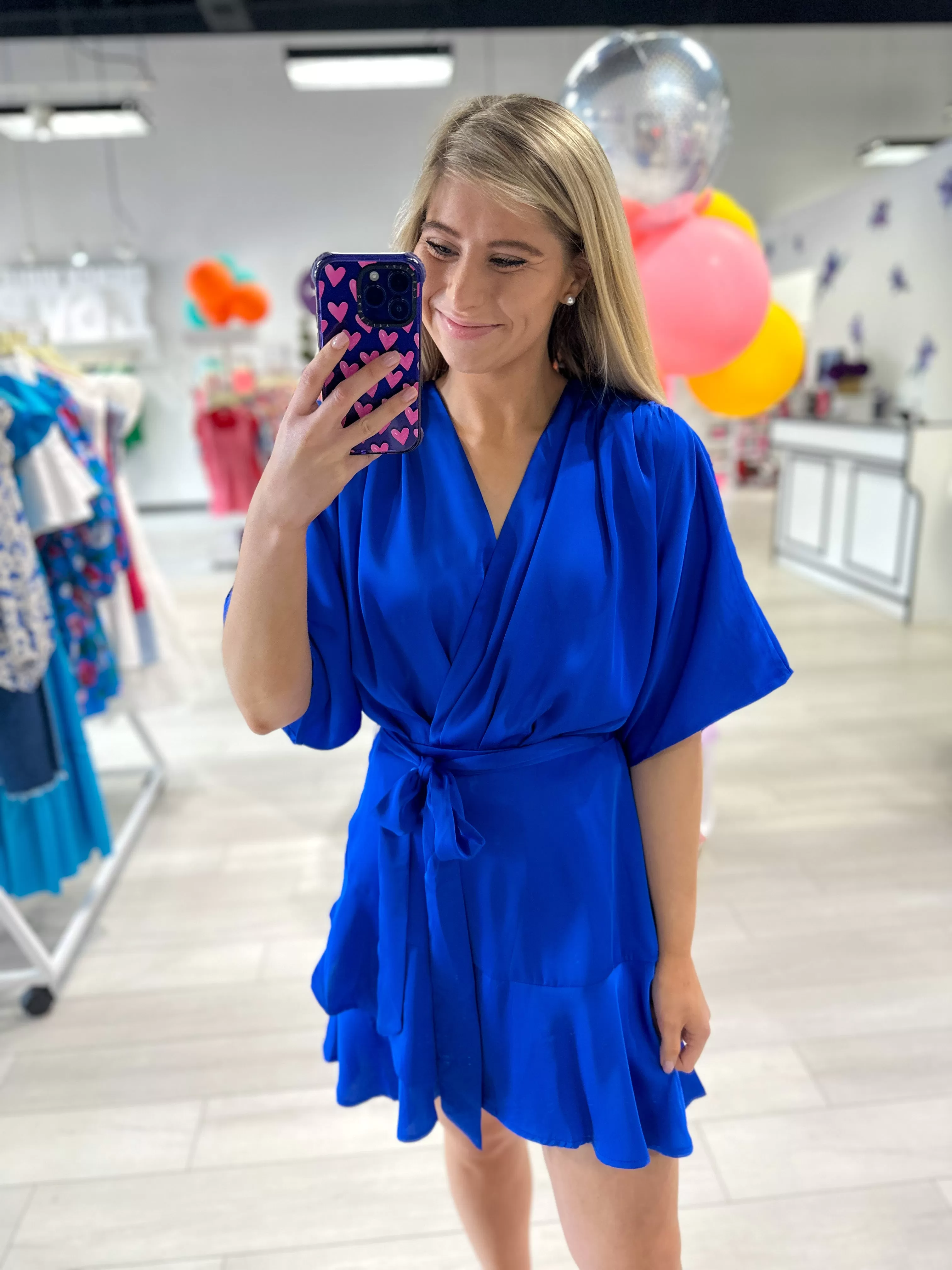 Bright As Blue Dress