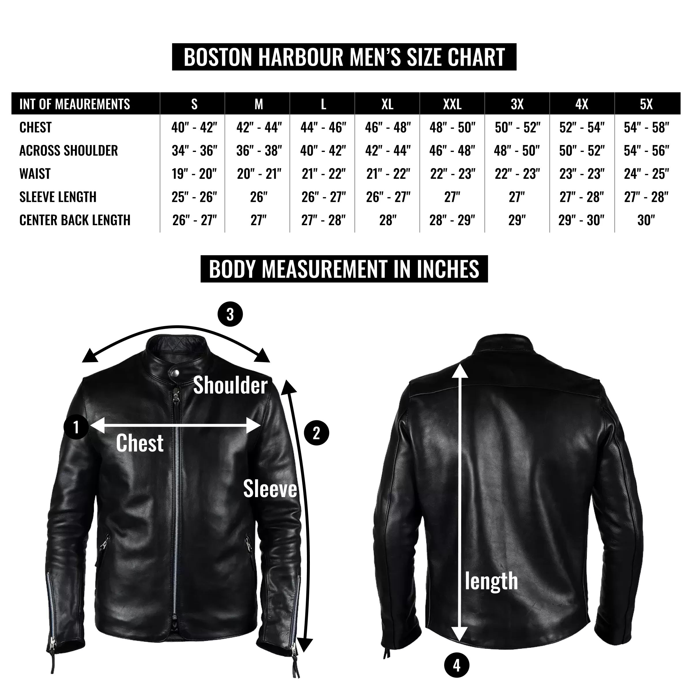 Bruce Black Leather Jacket