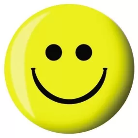 Brunswick Smiley Face Viz-A-Ball Bowling Ball