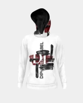 Brush Paint Pullover Hoodie