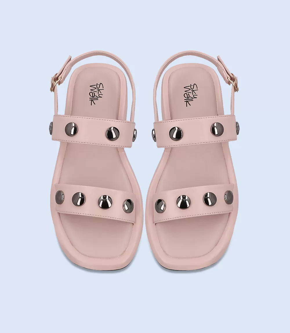 BW7352-TEA PINK-Women Comfort Sandal