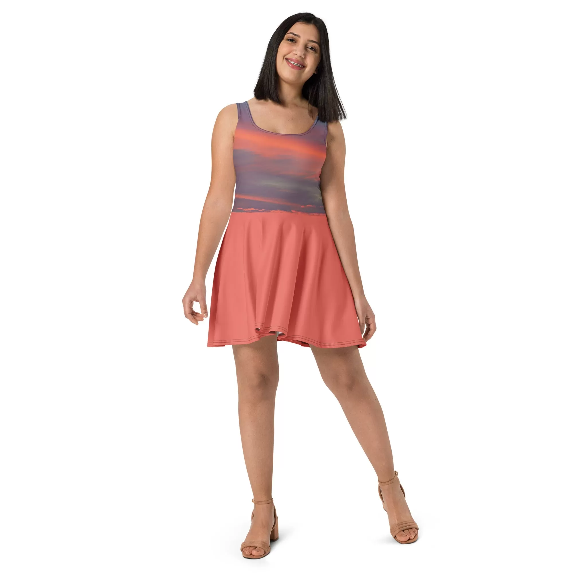 California Sunrise Skater Dress XT