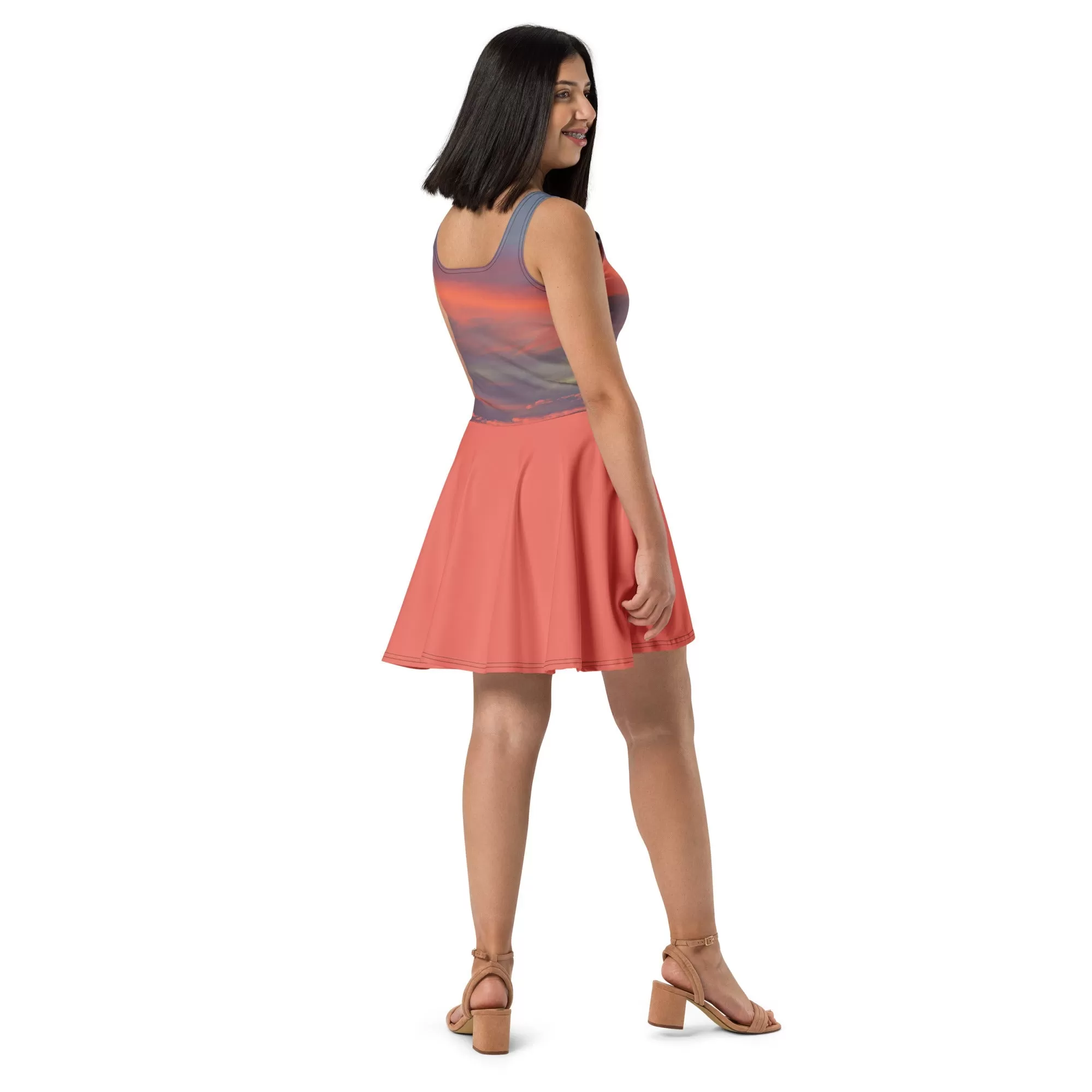 California Sunrise Skater Dress XT