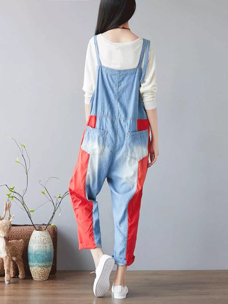 Call Me Crazy Denim Overall Dungarees