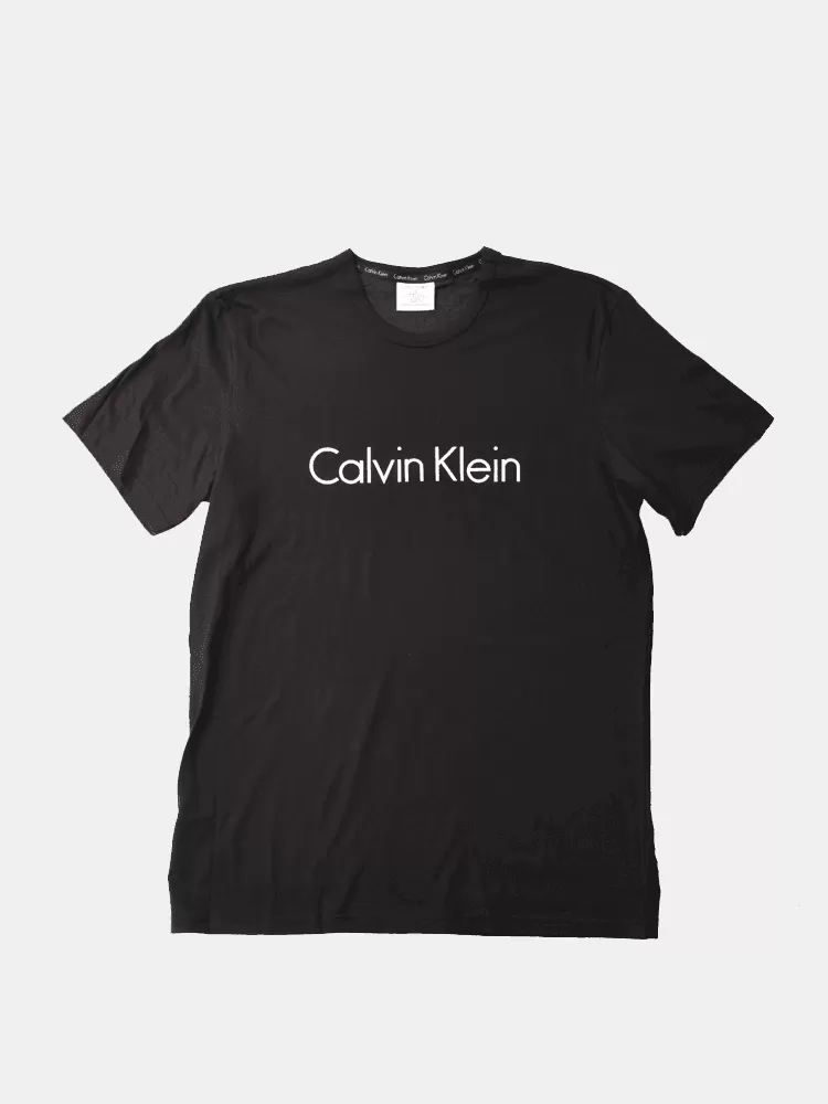 Calvin Klein Cotton Comfort Crewneck Tee - Black